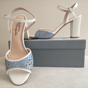 Women Sandals Ladies High Heels Shoes Whites